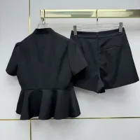 $88.00 USD Prada Tracksuits Short Sleeved For Women #1458489