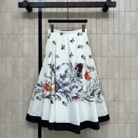 $118.00 USD Christian Dior Midi Skirt For Women #1458550