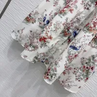 $140.00 USD Christian Dior Dresses Short Sleeved For Women #1458599