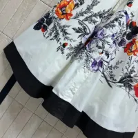 $132.00 USD Christian Dior Dresses Short Sleeved For Women #1458600
