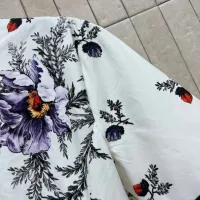 $132.00 USD Christian Dior Dresses Short Sleeved For Women #1458600