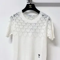 $96.00 USD Christian Dior T-Shirts Short Sleeved For Women #1458677