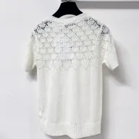 $96.00 USD Christian Dior T-Shirts Short Sleeved For Women #1458677