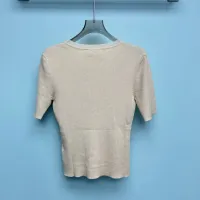 $80.00 USD Hermes T-Shirts Short Sleeved For Women #1458693
