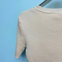 $80.00 USD Hermes T-Shirts Short Sleeved For Women #1458693