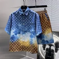 $82.00 USD Louis Vuitton LV Tracksuits Short Sleeved For Men #1458763