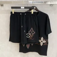 $112.00 USD Louis Vuitton LV Tracksuits Short Sleeved For Men #1459024