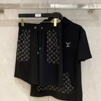 $112.00 USD Louis Vuitton LV Tracksuits Short Sleeved For Men #1459036
