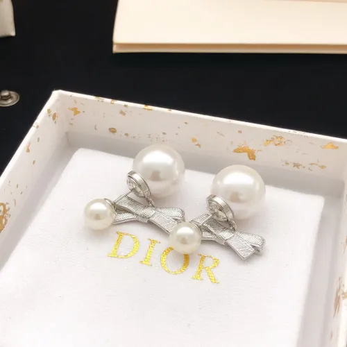 Replica Christian Dior Earrings For Women #1459247 $25.00 USD for Wholesale