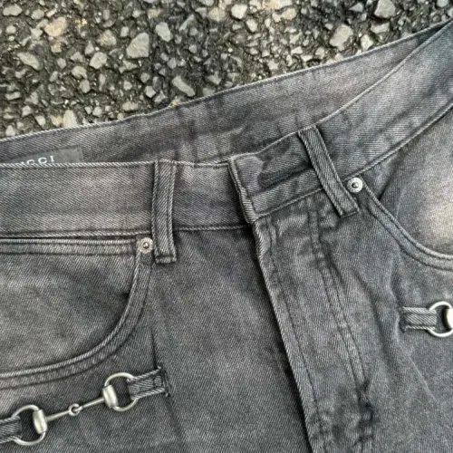 Replica Gucci Jeans For Men #1459312 $60.00 USD for Wholesale