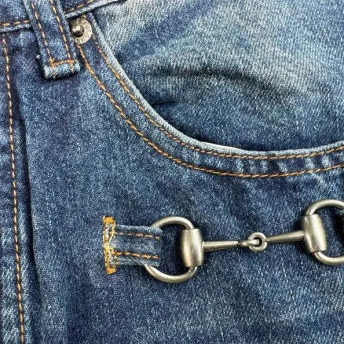 Replica Gucci Jeans For Men #1459314 $60.00 USD for Wholesale