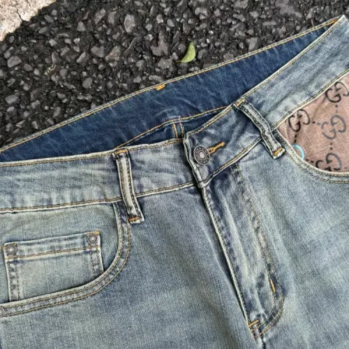 Replica Gucci Jeans For Men #1459324 $60.00 USD for Wholesale