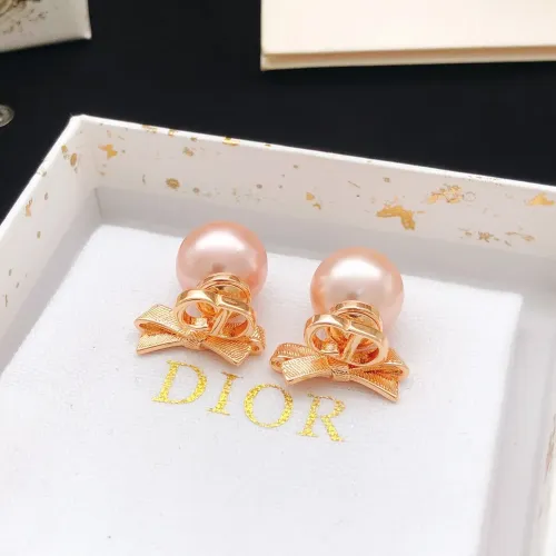 Replica Christian Dior Earrings For Women #1459472 $25.00 USD for Wholesale