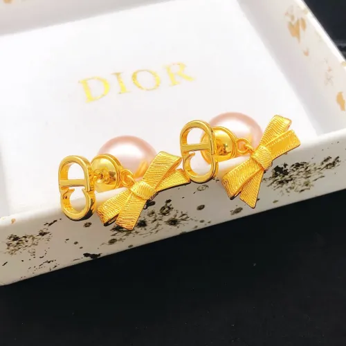 Replica Christian Dior Earrings For Women #1459473 $25.00 USD for Wholesale