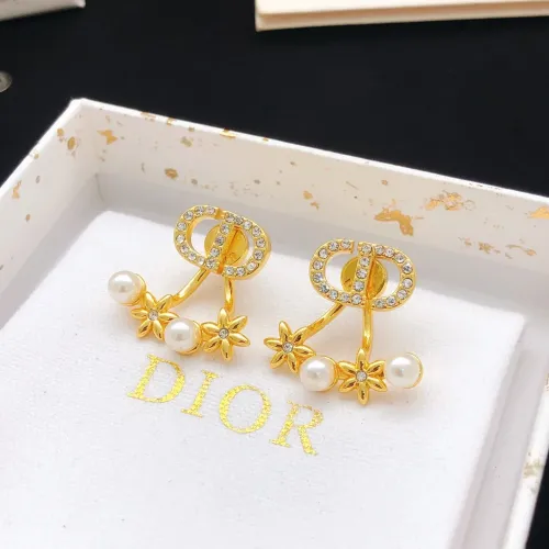 Replica Christian Dior Earrings For Women #1459477 $27.00 USD for Wholesale