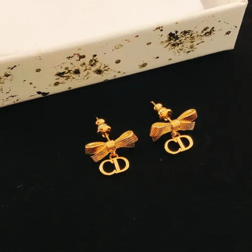 Replica Christian Dior Earrings For Women #1459544 $25.00 USD for Wholesale