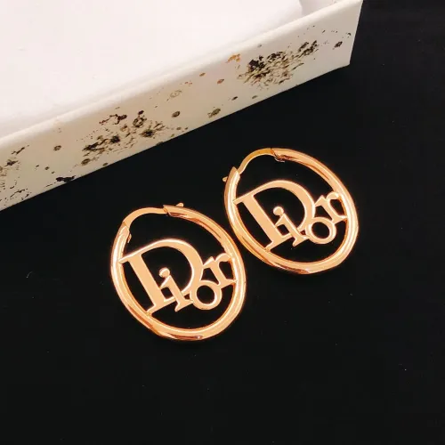 Replica Christian Dior Earrings For Women #1459571 $27.00 USD for Wholesale