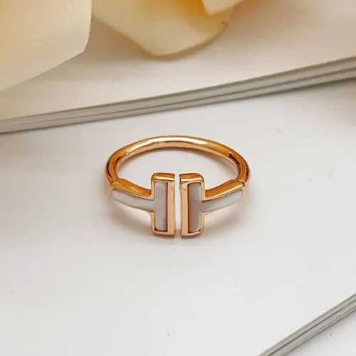 Tiffany Rings In Rose Gold #1459672 $25.00 USD, Wholesale Replica Tiffany Rings