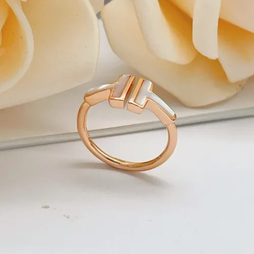 Replica Tiffany Rings In Rose Gold #1459672 $25.00 USD for Wholesale