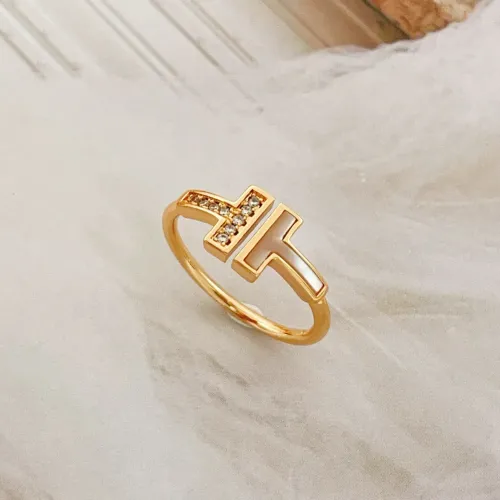 Tiffany Rings In Rose Gold #1459679 $25.00 USD, Wholesale Replica Tiffany Rings