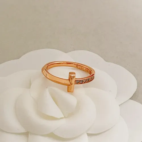 Tiffany Rings In Rose Gold #1459702 $27.00 USD, Wholesale Replica Tiffany Rings