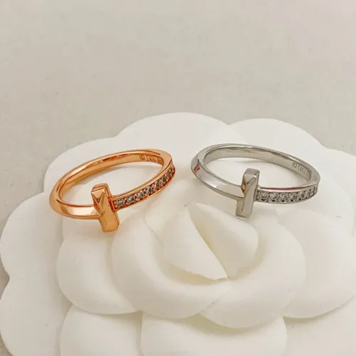 Replica Tiffany Rings In Rose Gold #1459702 $27.00 USD for Wholesale