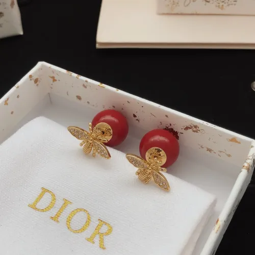 Replica Christian Dior Earrings For Women #1459705 $25.00 USD for Wholesale