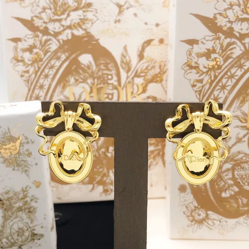 Replica Christian Dior Earrings For Women #1459707 $27.00 USD for Wholesale