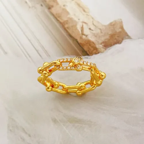 Tiffany Rings In Gold For Women #1459724 $32.00 USD, Wholesale Replica Tiffany Rings