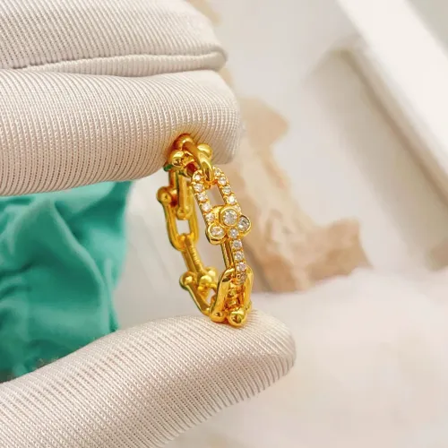 Replica Tiffany Rings In Gold For Women #1459724 $32.00 USD for Wholesale