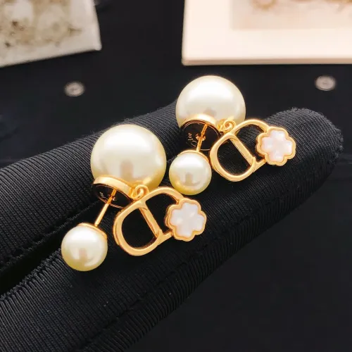 Replica Christian Dior Earrings For Women #1459887 $27.00 USD for Wholesale