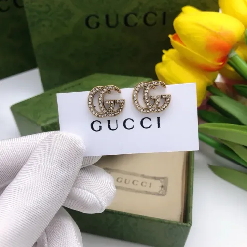 Replica Gucci Earrings For Women #1460150 $25.00 USD for Wholesale