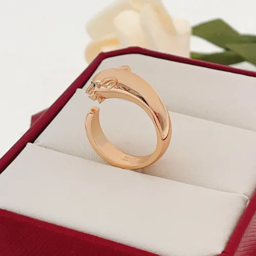 Replica Cartier Rings In Rose Gold #1460190 $32.00 USD for Wholesale