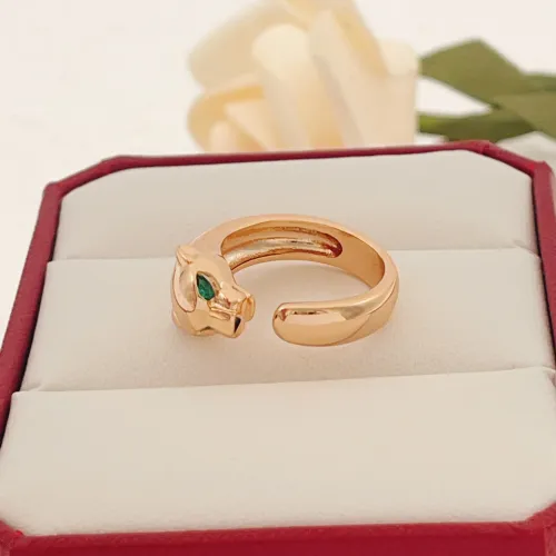 Replica Cartier Rings In Rose Gold #1460190 $32.00 USD for Wholesale
