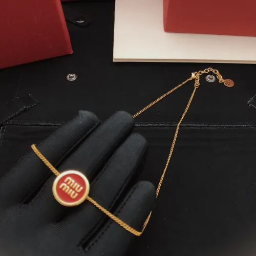 Replica MIU MIU Necklaces #1460218 $27.00 USD for Wholesale