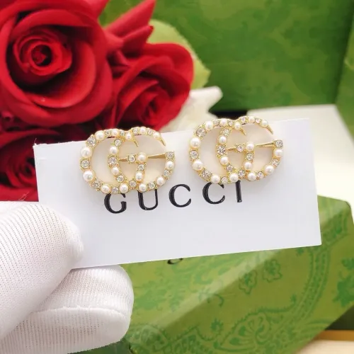 Replica Gucci Earrings For Women #1460226 $25.00 USD for Wholesale