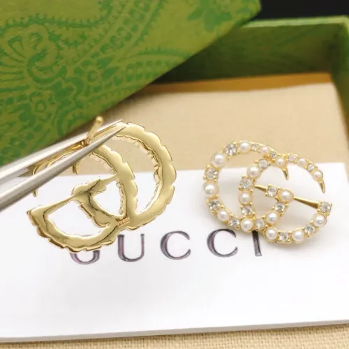 Replica Gucci Earrings For Women #1460226 $25.00 USD for Wholesale