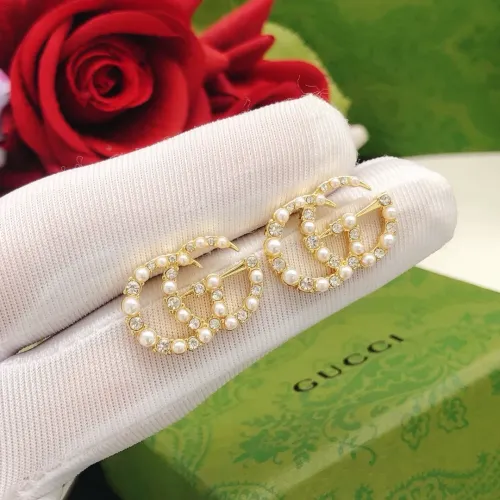 Replica Gucci Earrings For Women #1460226 $25.00 USD for Wholesale