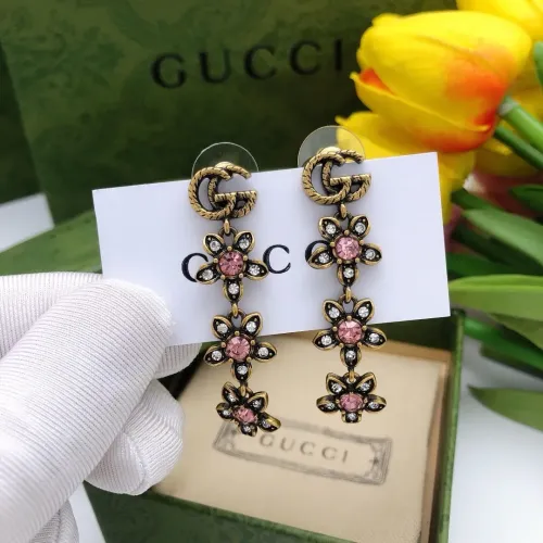 Replica Gucci Earrings For Women #1460229 $29.00 USD for Wholesale