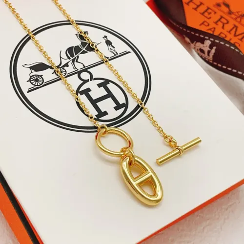 Replica Hermes Necklaces #1460340 $29.00 USD for Wholesale
