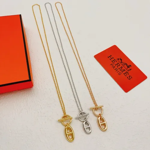 Replica Hermes Necklaces #1460340 $29.00 USD for Wholesale