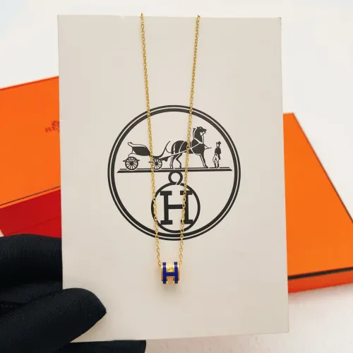 Replica Hermes Necklaces #1460350 $27.00 USD for Wholesale
