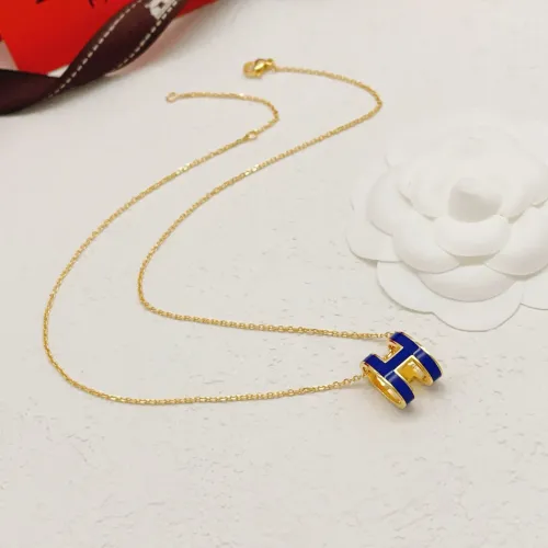 Replica Hermes Necklaces #1460355 $27.00 USD for Wholesale