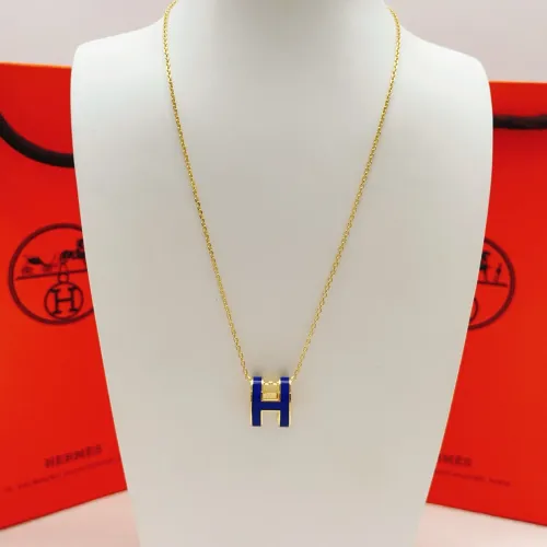 Replica Hermes Necklaces #1460355 $27.00 USD for Wholesale