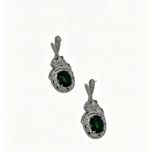 Replica Cartier Earrings For Women #1460561 $42.00 USD for Wholesale