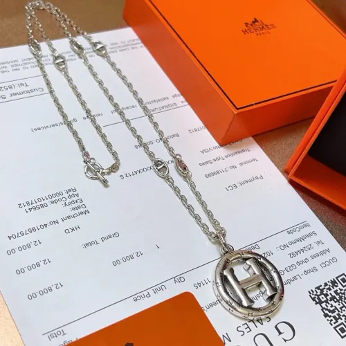 Replica Hermes Necklaces #1460575 $40.00 USD for Wholesale