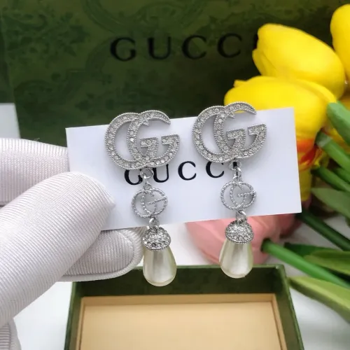 Replica Gucci Earrings For Women #1460591 $27.00 USD for Wholesale