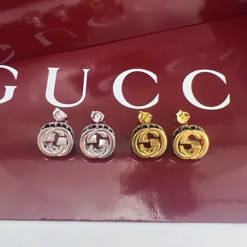 Replica Gucci Earrings For Women #1460594 $42.00 USD for Wholesale