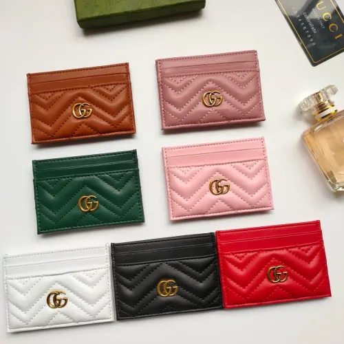 Replica Gucci Card Holders For Women #1460777 $27.00 USD for Wholesale