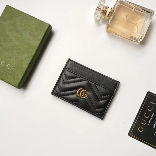 Replica Gucci Card Holders For Women #1460778 $27.00 USD for Wholesale